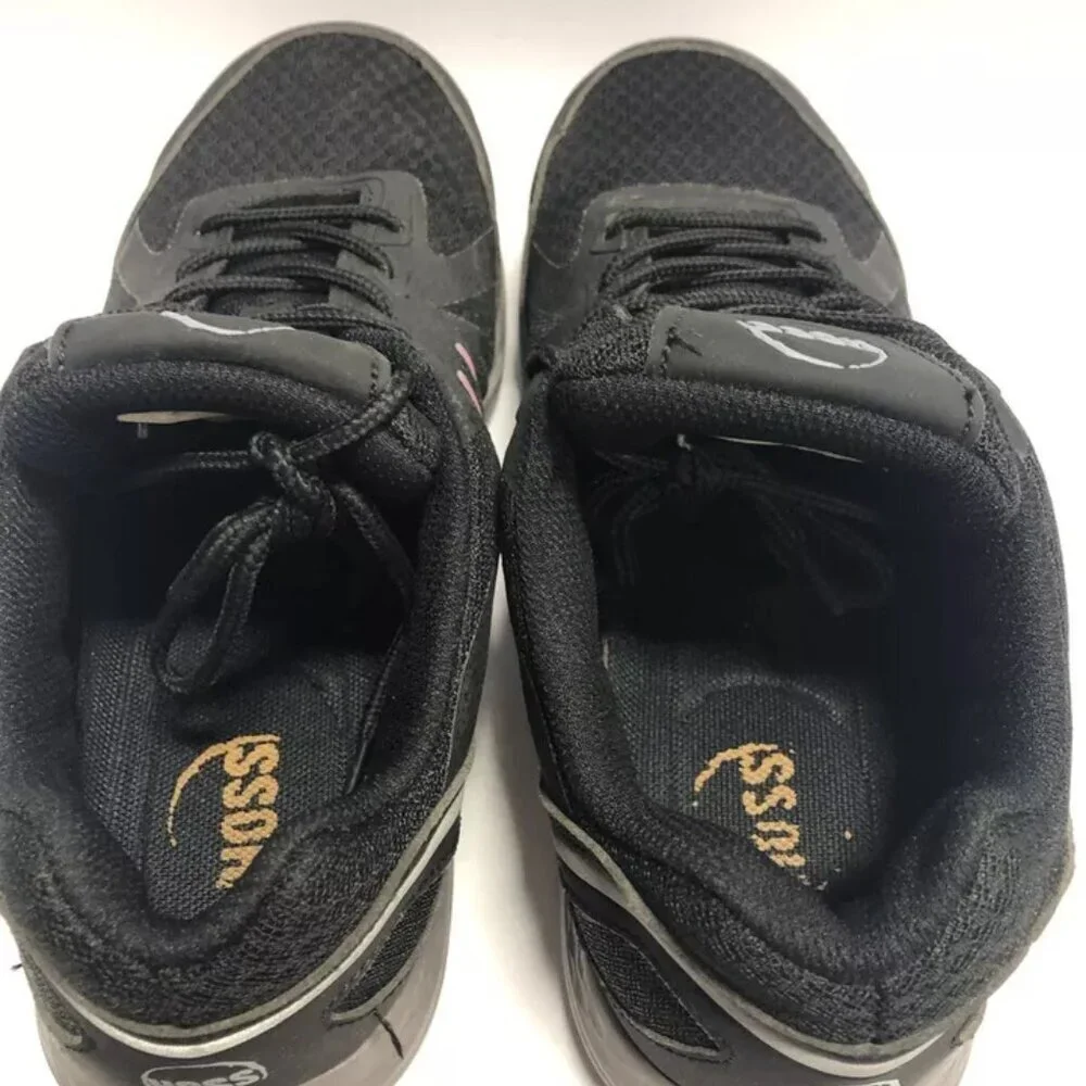Hoss Women’s Express, Composite Toe Sneakers Black, Size 9M